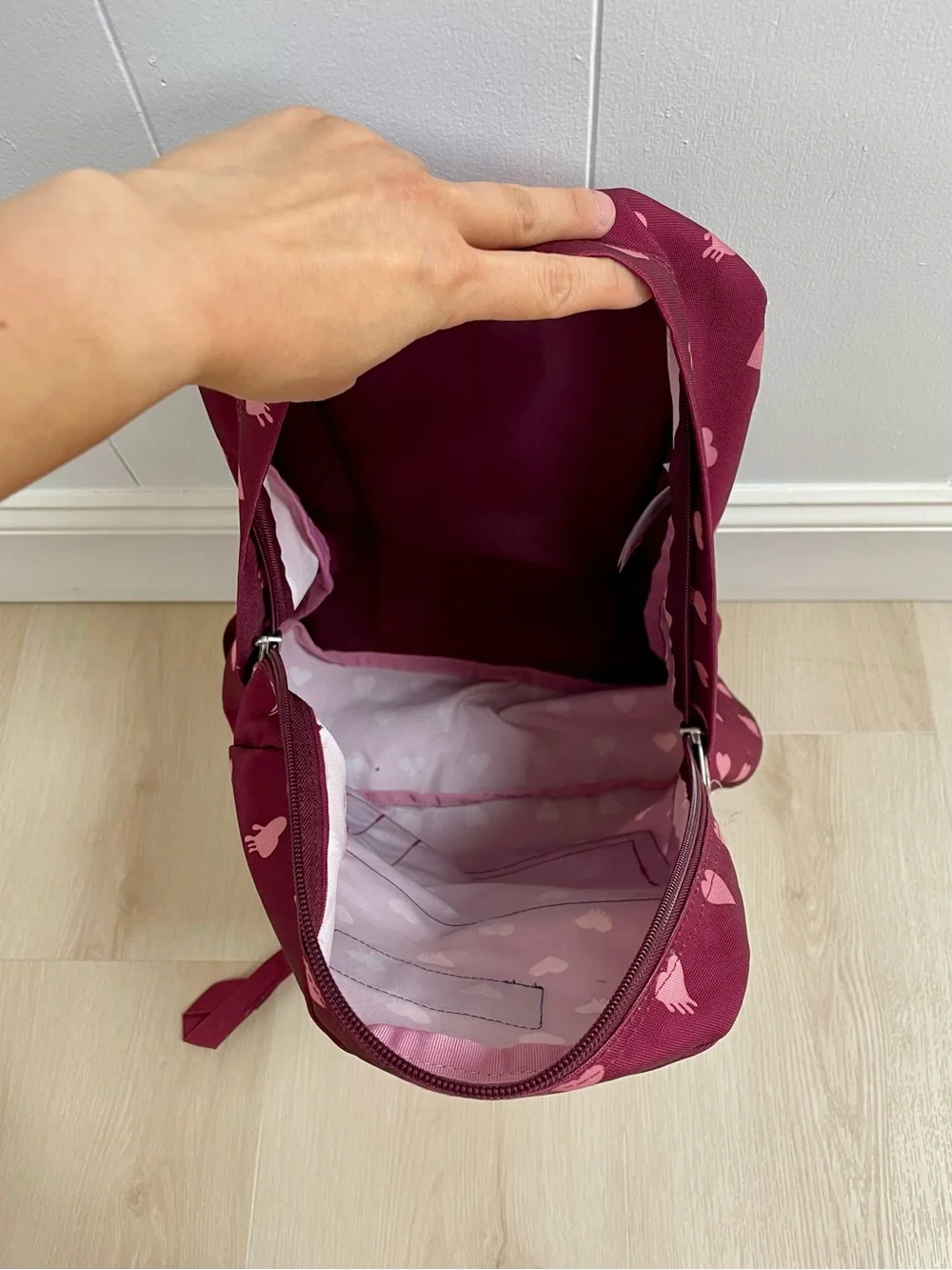 NEW Jansport | Superbreak Backpack Russet Red Melting Hearts
